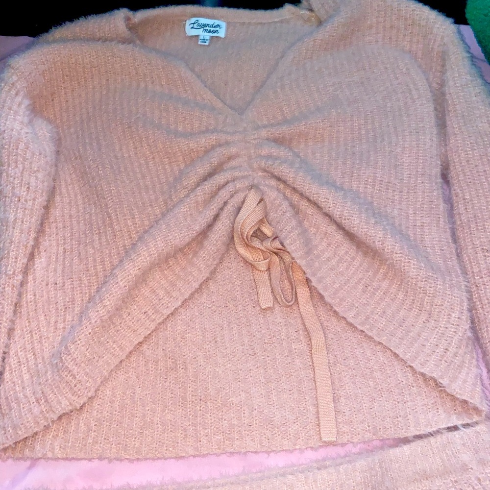 Soft pink two piece set